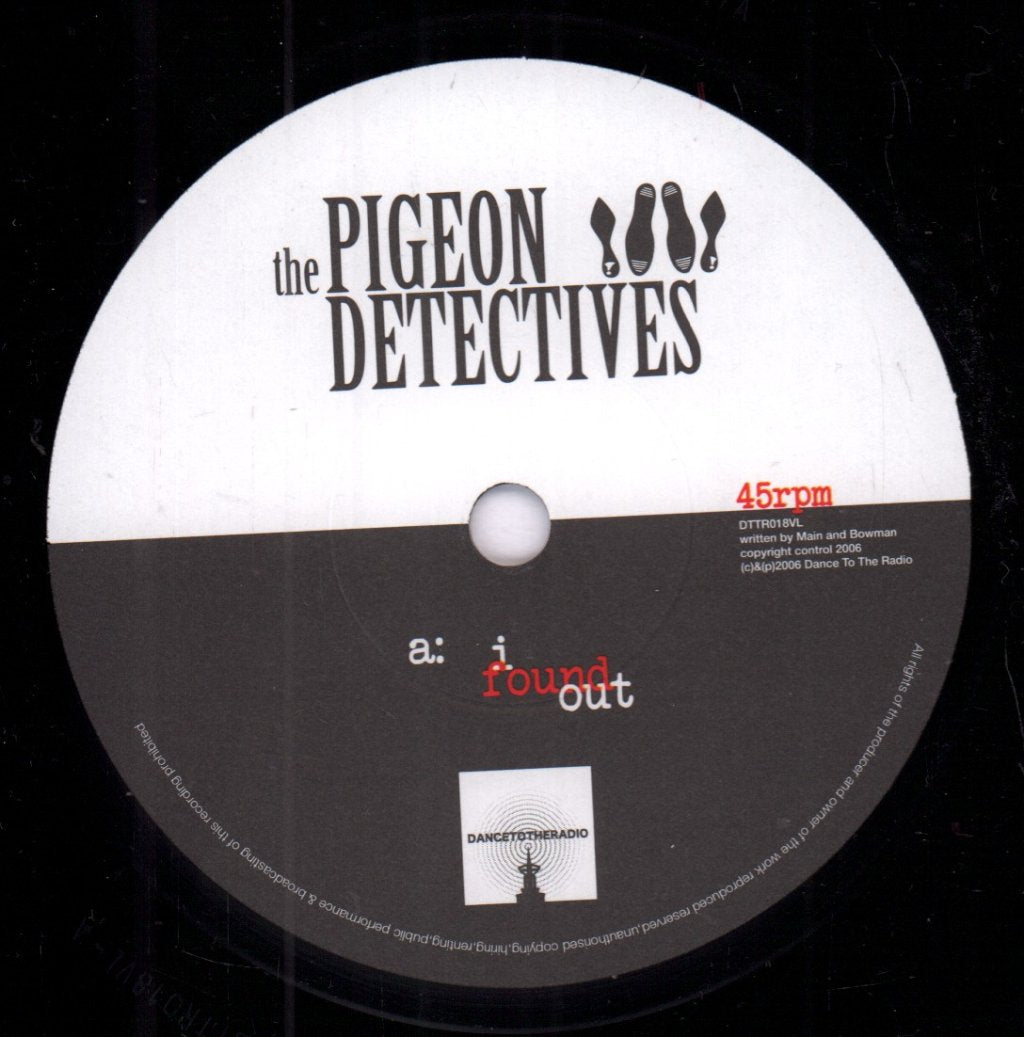 Pigeon Detectives - I Found Out - 7 Inch