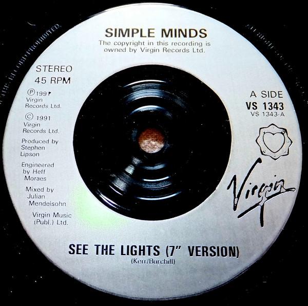 Simple Minds - See The Lights - 7 Inch