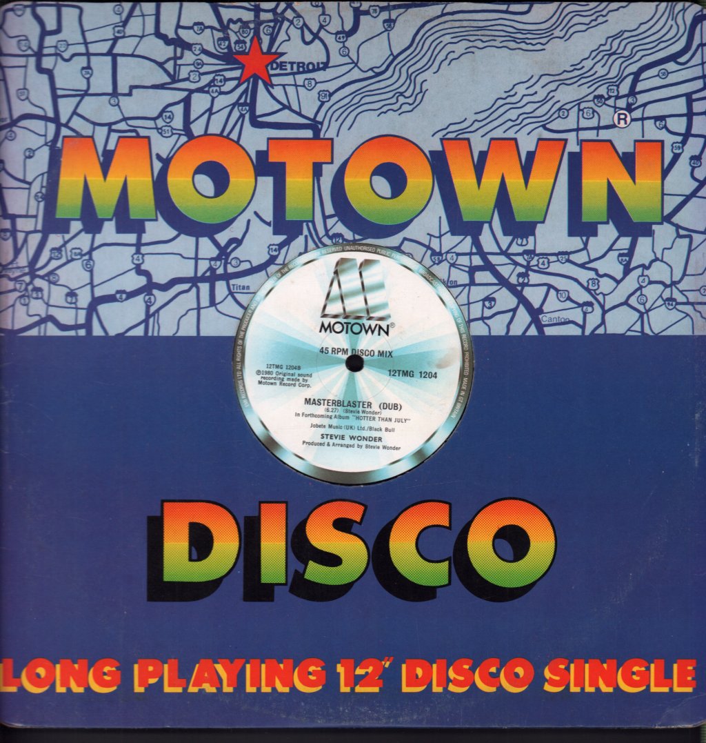 Stevie Wonder - Master Blaster - 12 Inch