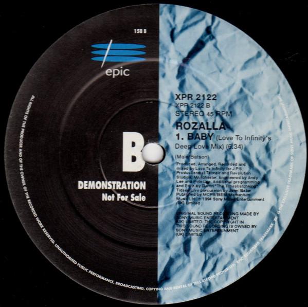 Rozalla - Baby - 12 Inch