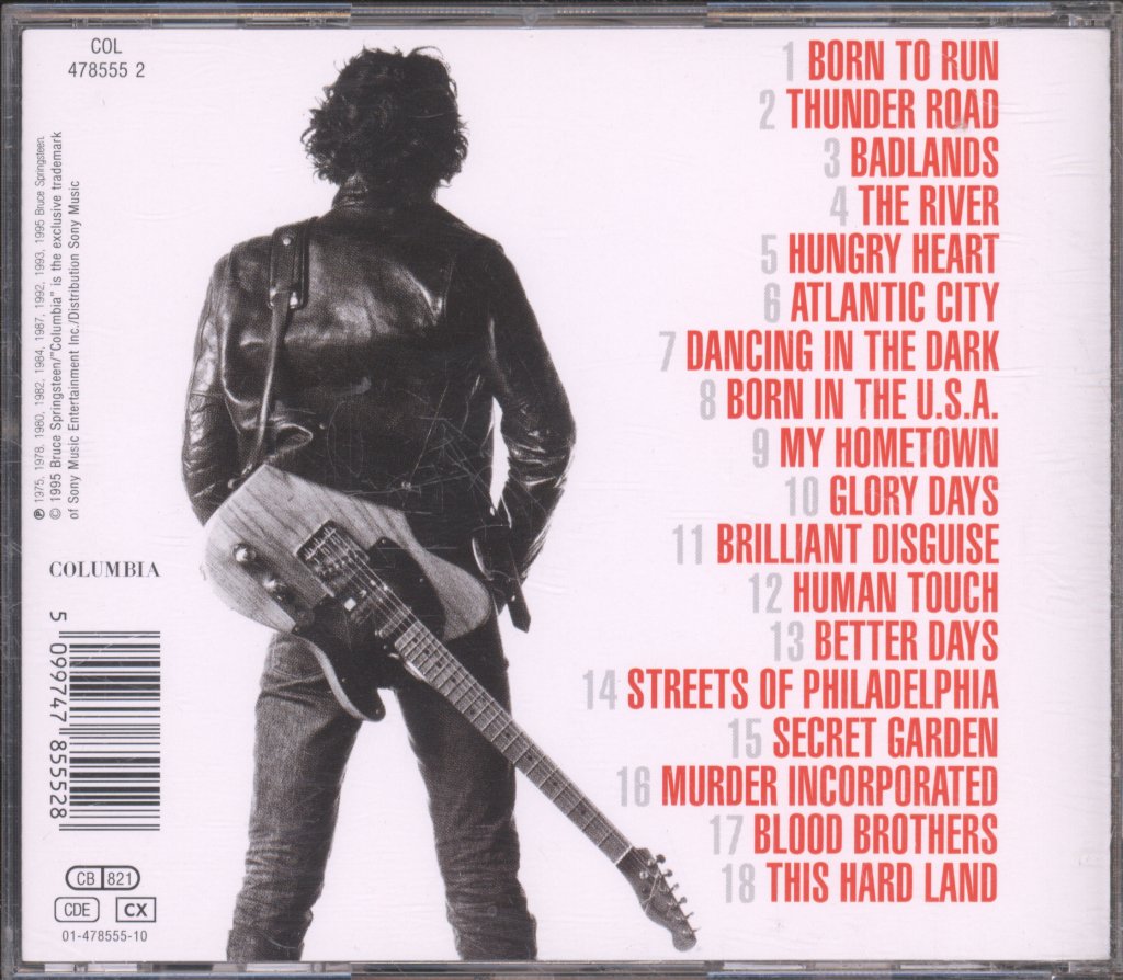 Bruce Springsteen - Greatest Hits - Cd