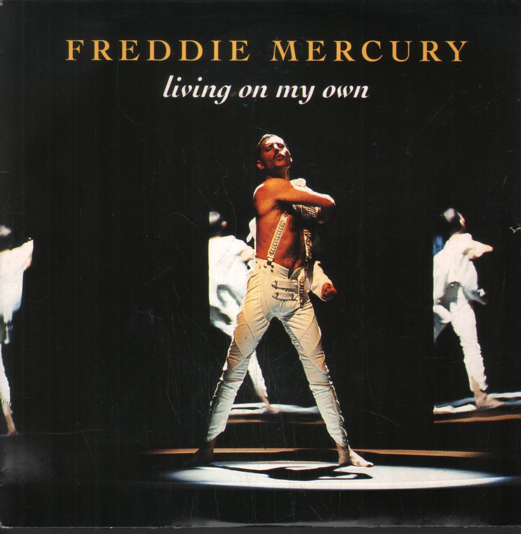 Freddie Mercury - Living On My Own - 7 Inch
