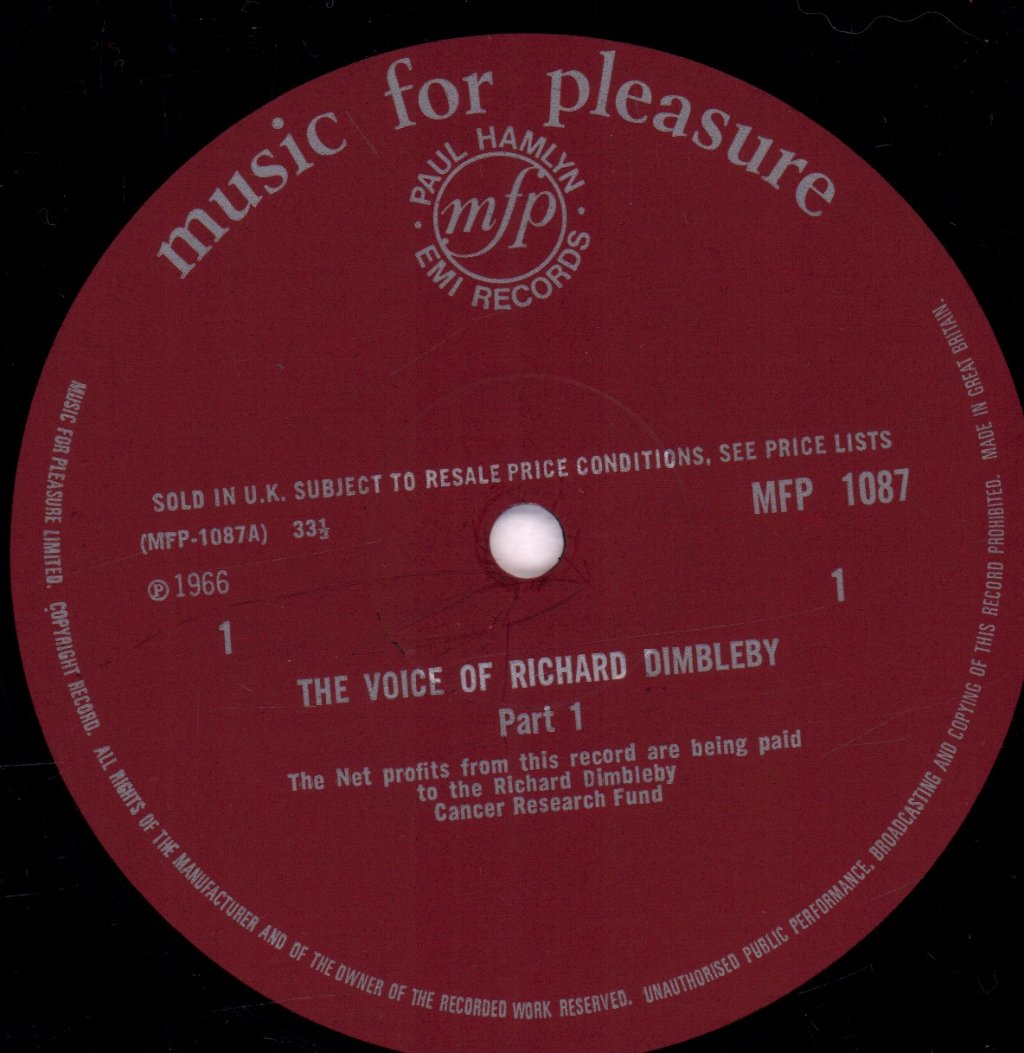 Richard Dimbleby - Voice Of - Lp