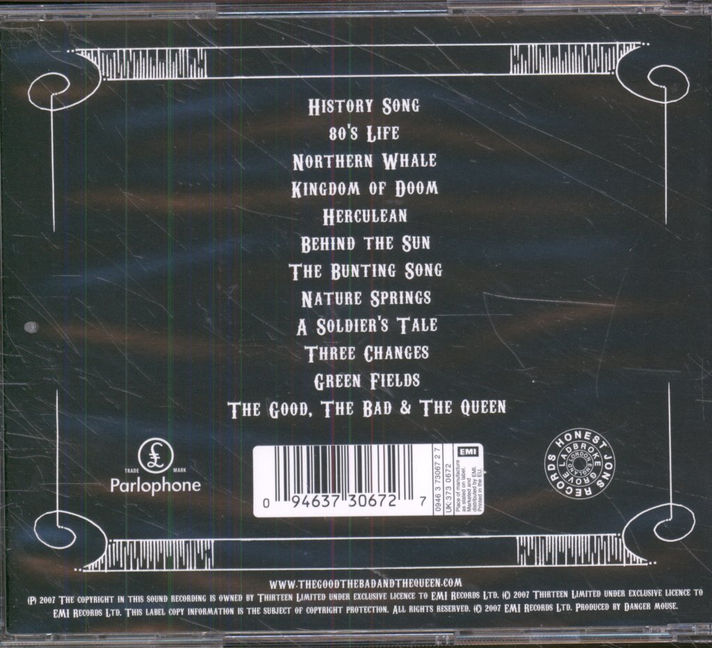 Good, The Bad & The Queen - Good, The Bad & The Queen - Cd