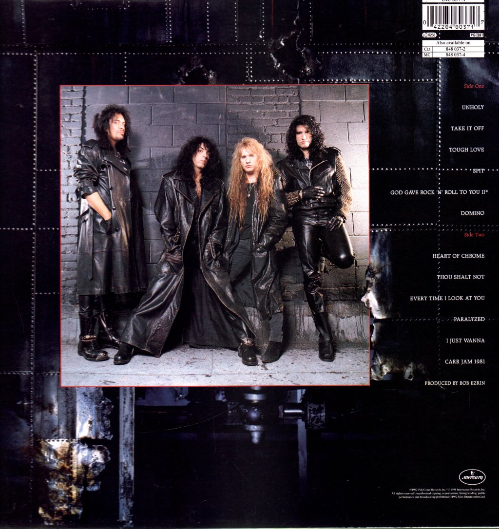 Kiss - Revenge - Lp