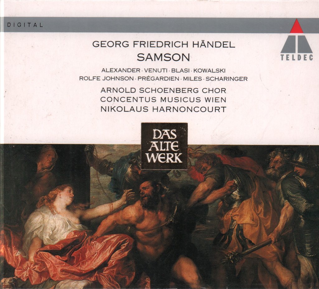 Georg Friedrich Händel - Samson - Double Cd