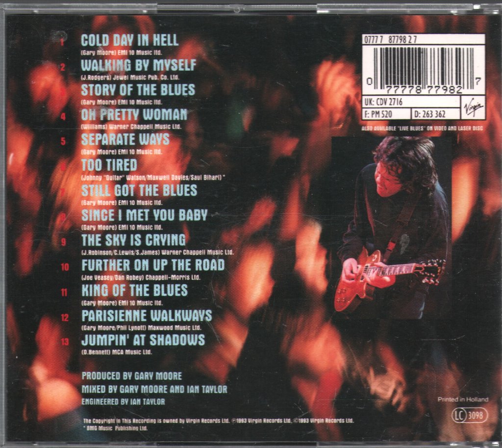 Gary Moore - Blues Alive - Cd