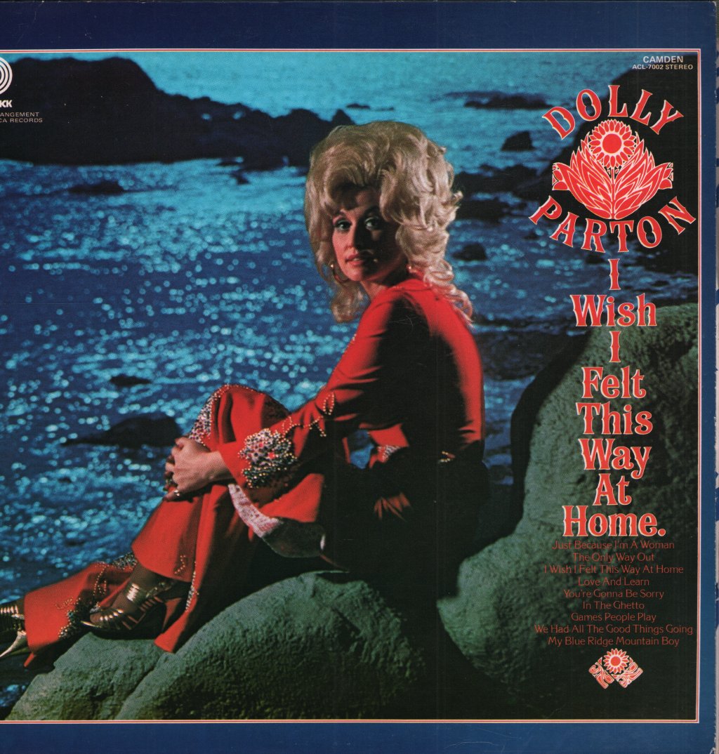 Dolly Parton - I Wish I Felt This Way At Home - Lp