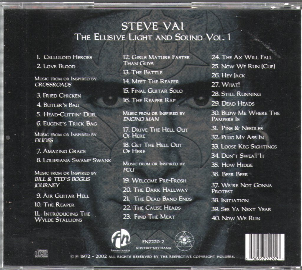 Steve Vai - Elusive Light And Sound Vol. 1 - Cd