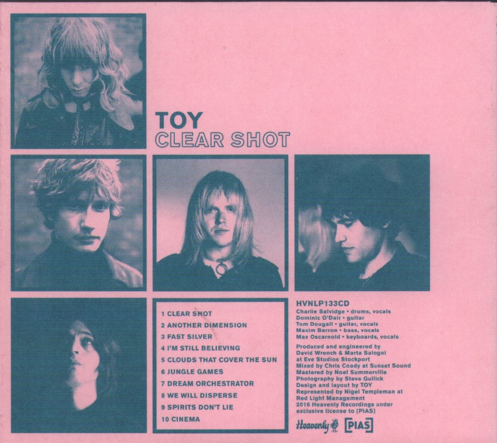 Toy (Indie) - Clear Shot - Cd