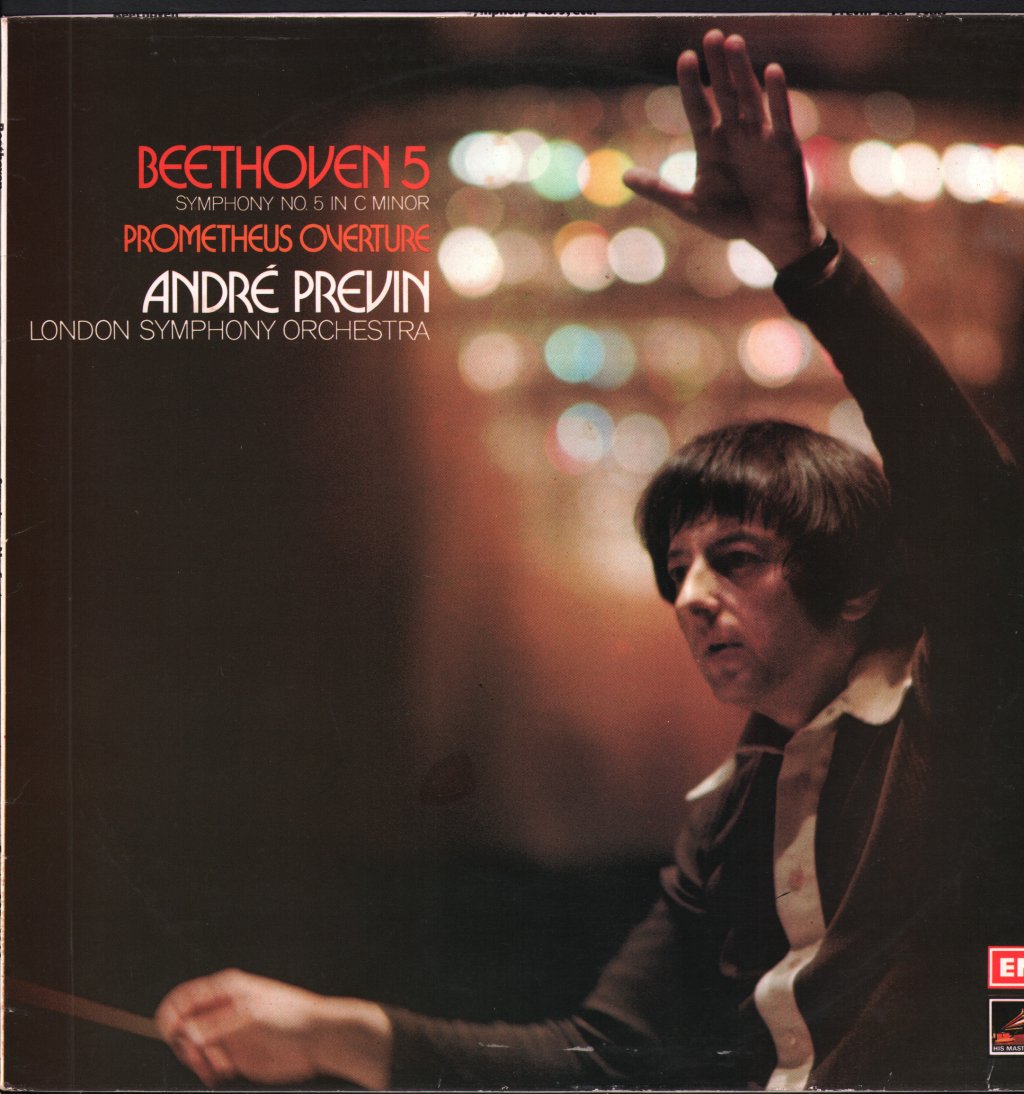 Andre Previn / London Symphony Orchestra - Beethoven - Symphony No. 5 In C Minor Op. 67 / Prometheus Overture, Op. 43 - Lp