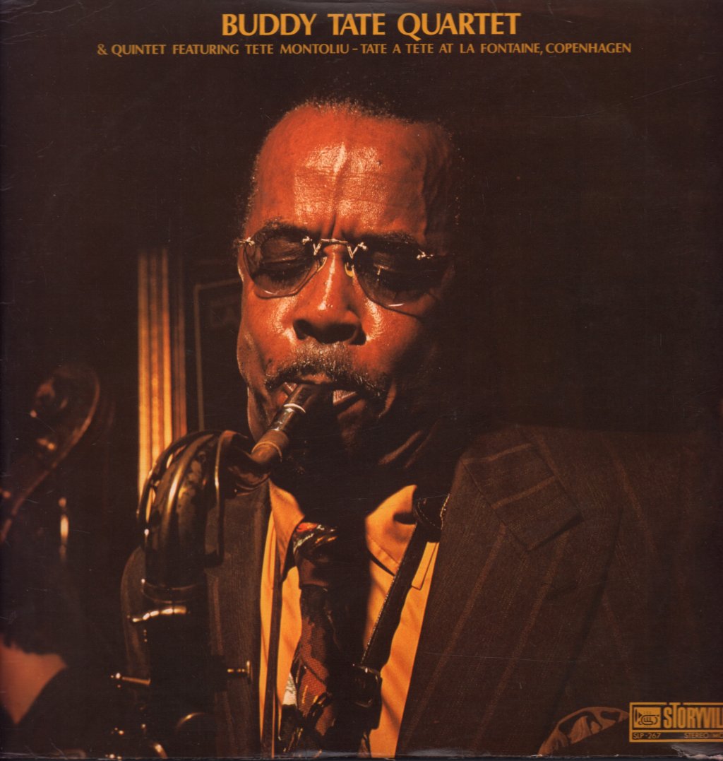 Buddy Tate Quartet & Quintet Featuring Tete Montoliu - Tate A Tete At La Fontaine - Lp
