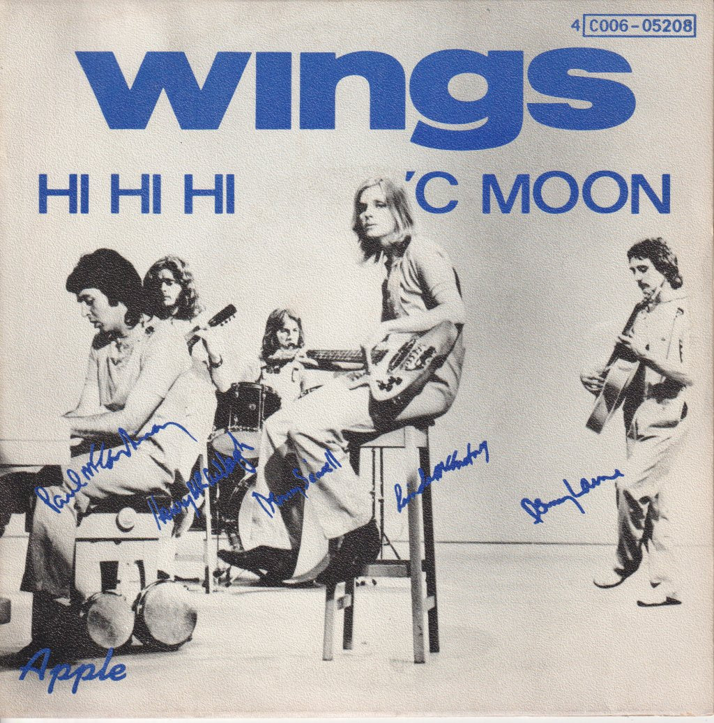 Wings - Hi Hi Hi - 7 Inch