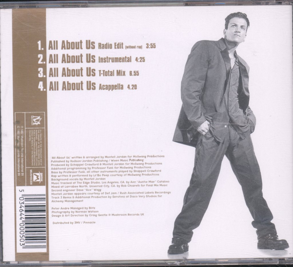 Peter Andre - All About Us - Cd