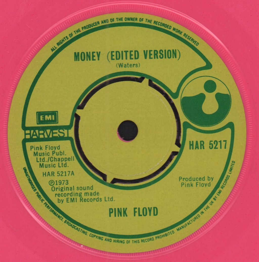 Pink Floyd - Money - 7 Inch