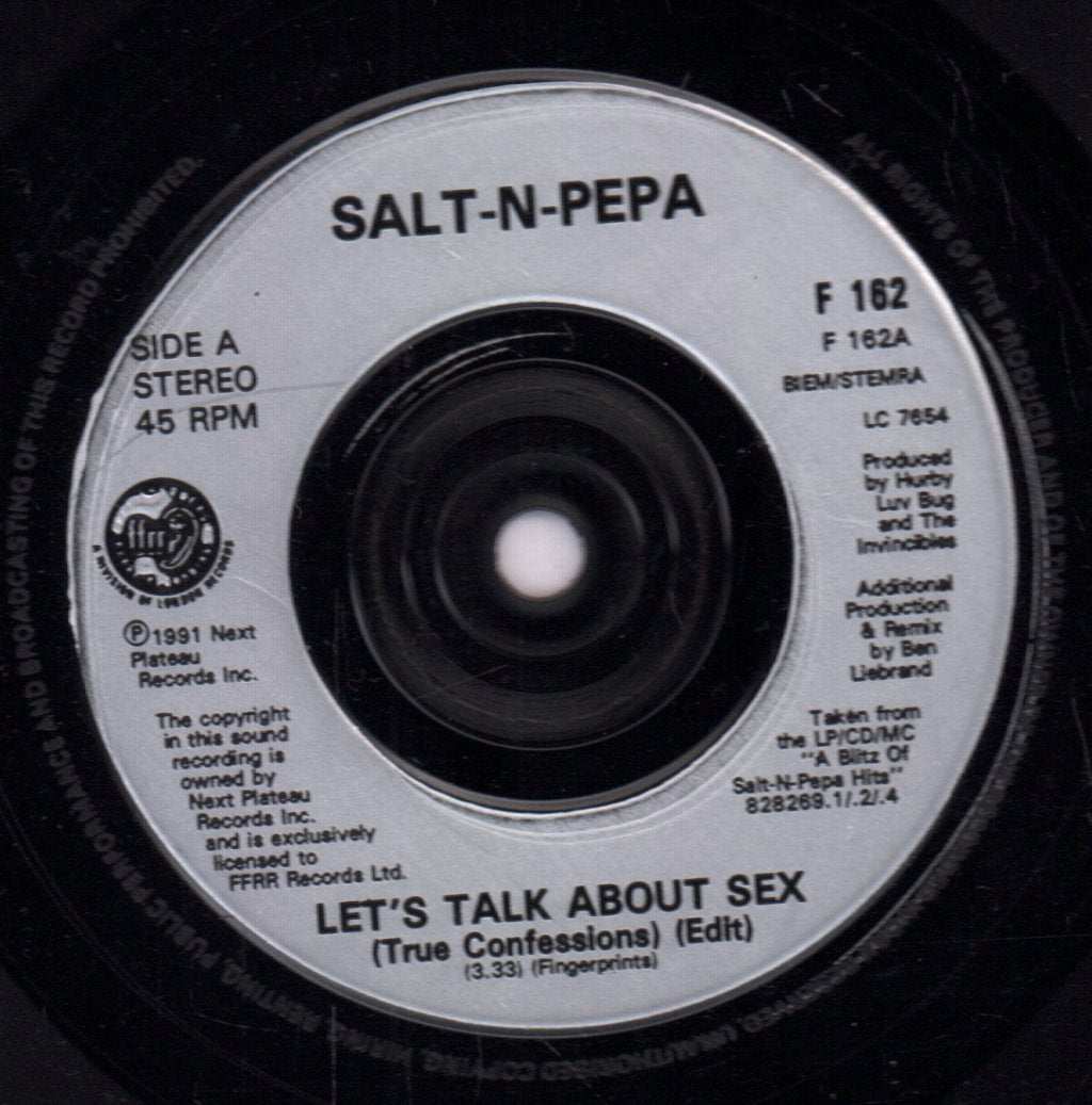 Salt N Pepa - Let's Talk About Sex - 7 Inch