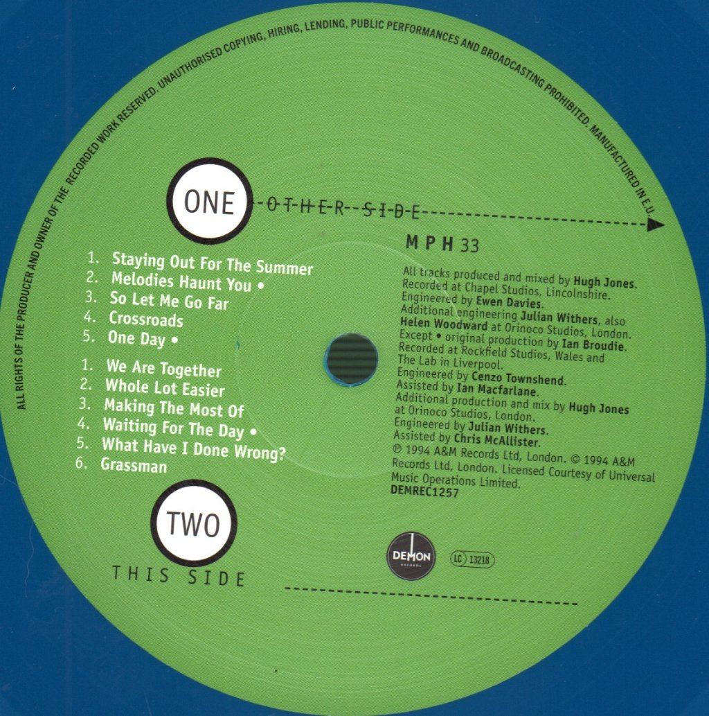 Dodgy - Homegrown (National Album Day 2024) - Lp
