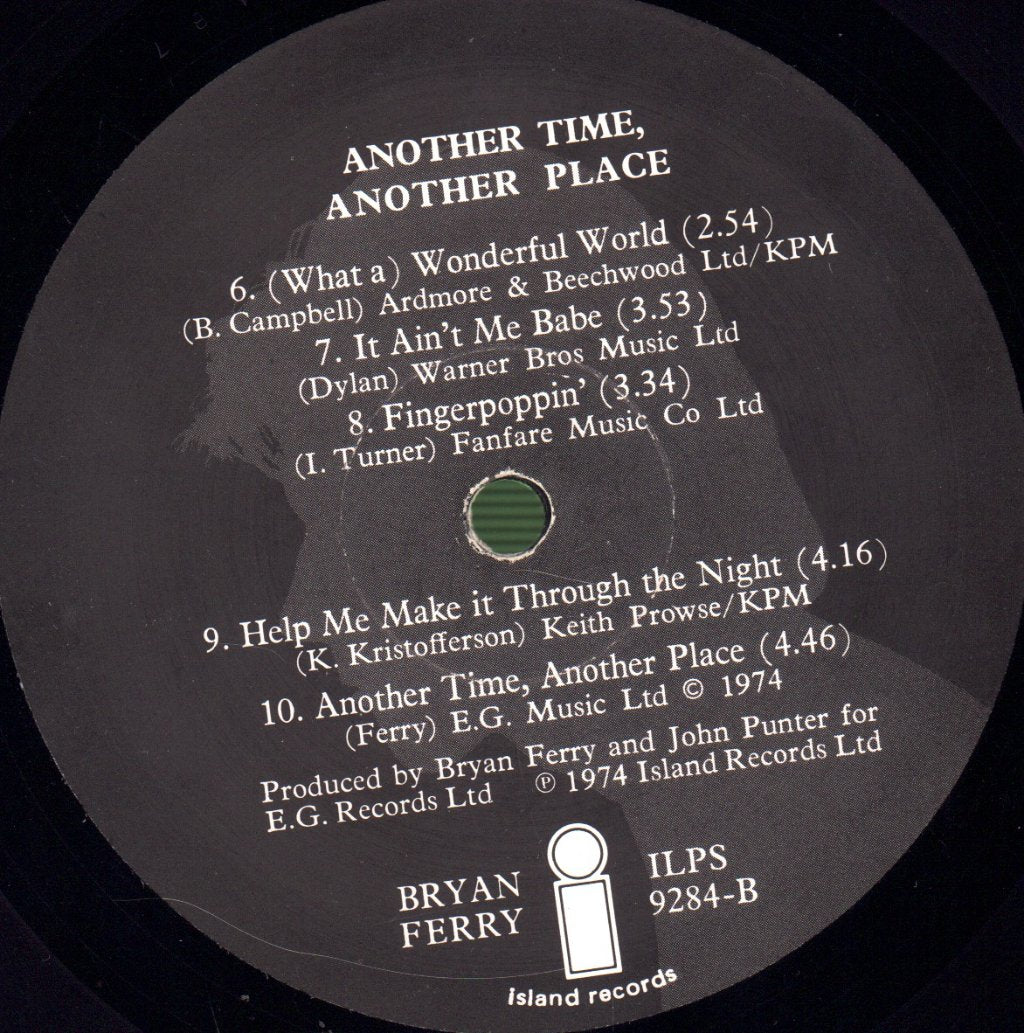 Bryan Ferry - Another Time Another Place - Lp