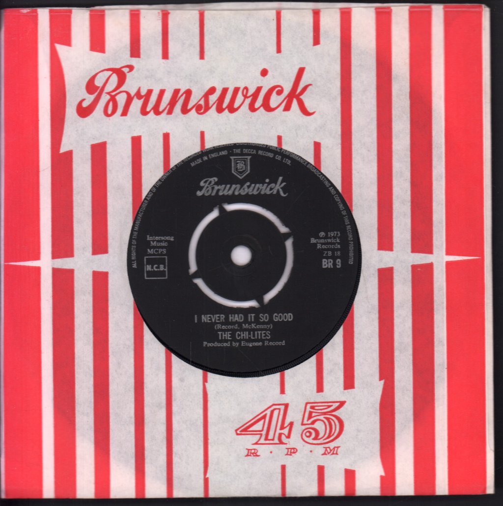 Chi-Lites - Homely Girl - 7 Inch