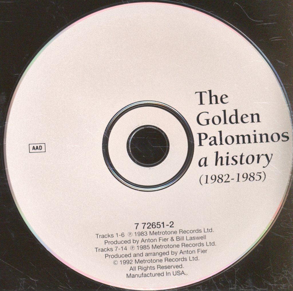 Golden Palominos - A History  (1982-1985) - Cd