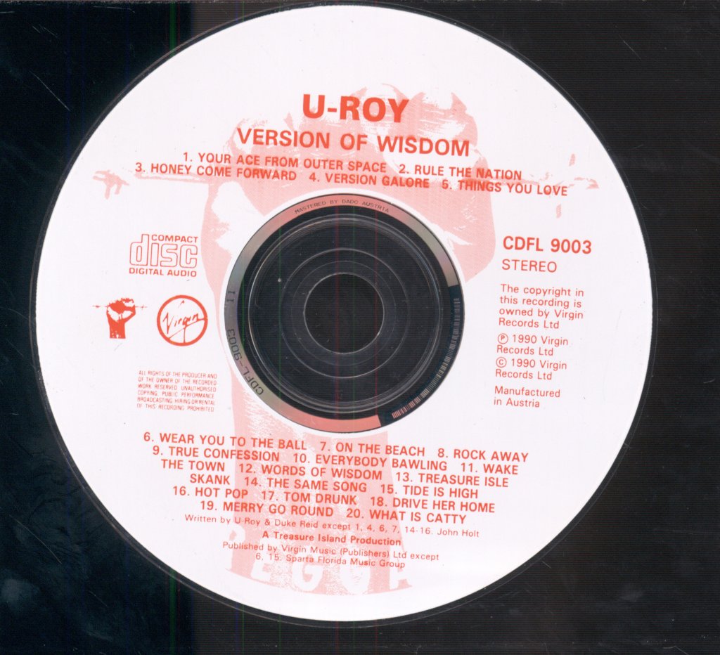 U-Roy - Version Of Wisdom - Cd
