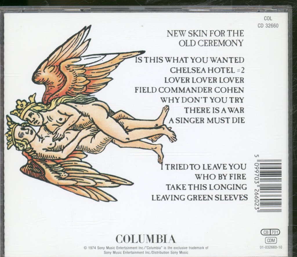 Leonard Cohen - New Skin For The Old Ceremony - Cd