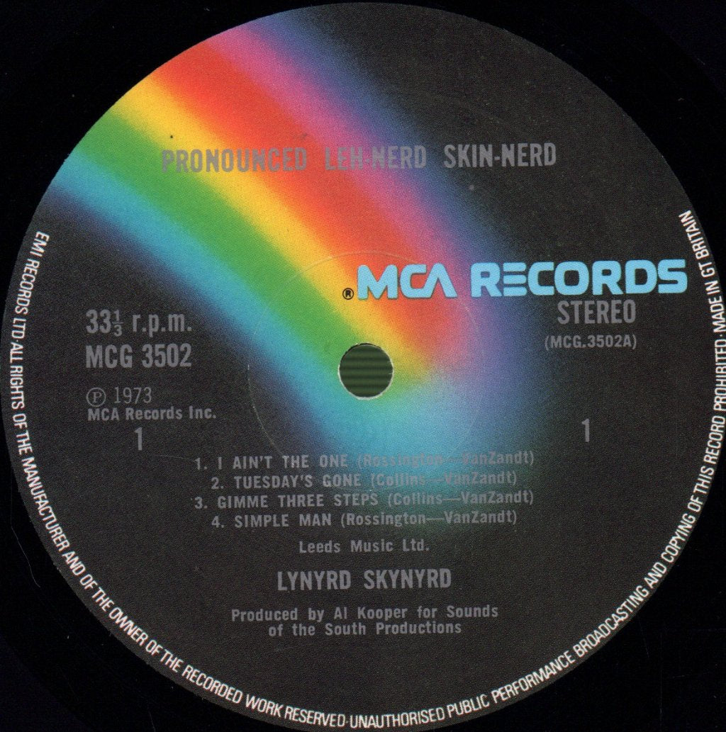 Lynyrd Skynyrd - Pronounced Leh Nerd Skin Nerd - Lp