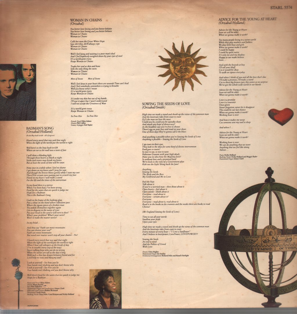 Tears For Fears - Seeds Of Love - Lp