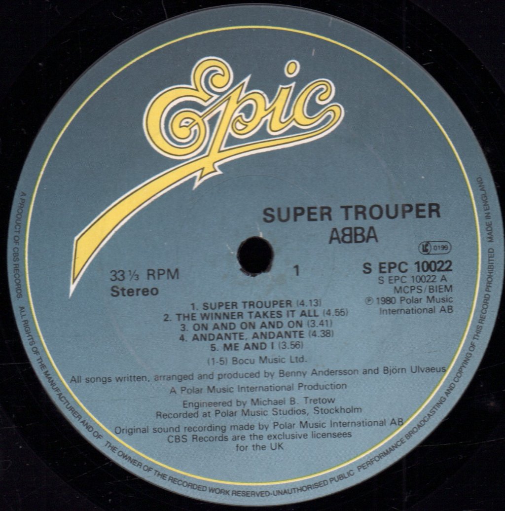 ABBA - Super Trouper - Lp Box Set