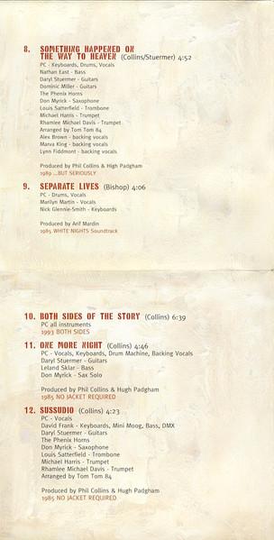 Phil Collins - ...Hits - Cd