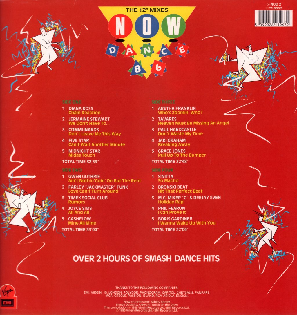 Various Artists - Now Dance 86 - Double Lp