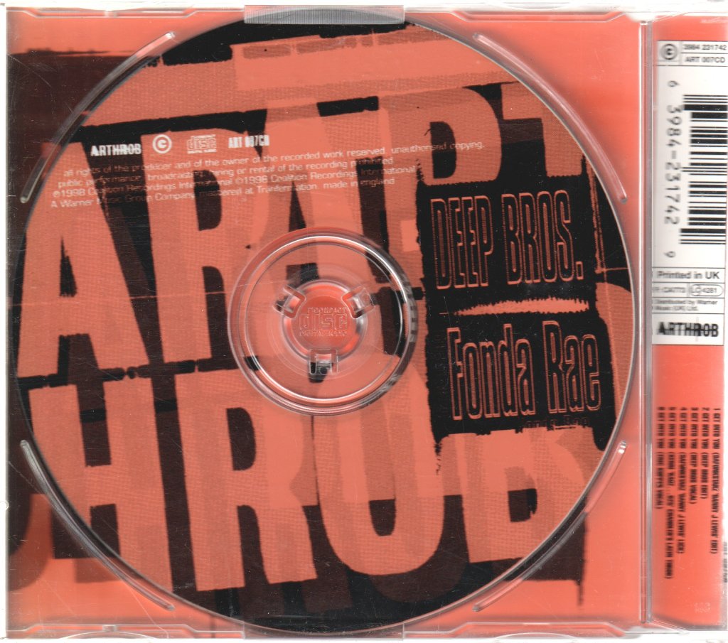 Deep Bros Featuring Fonda Rae - Get Into You - Cd