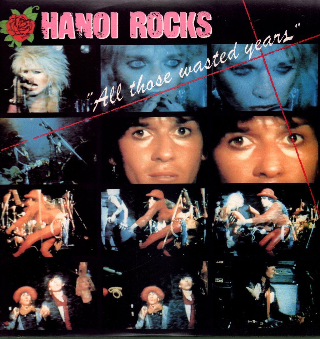 Hanoi Rocks - All Those Wasted Years - Double Lp