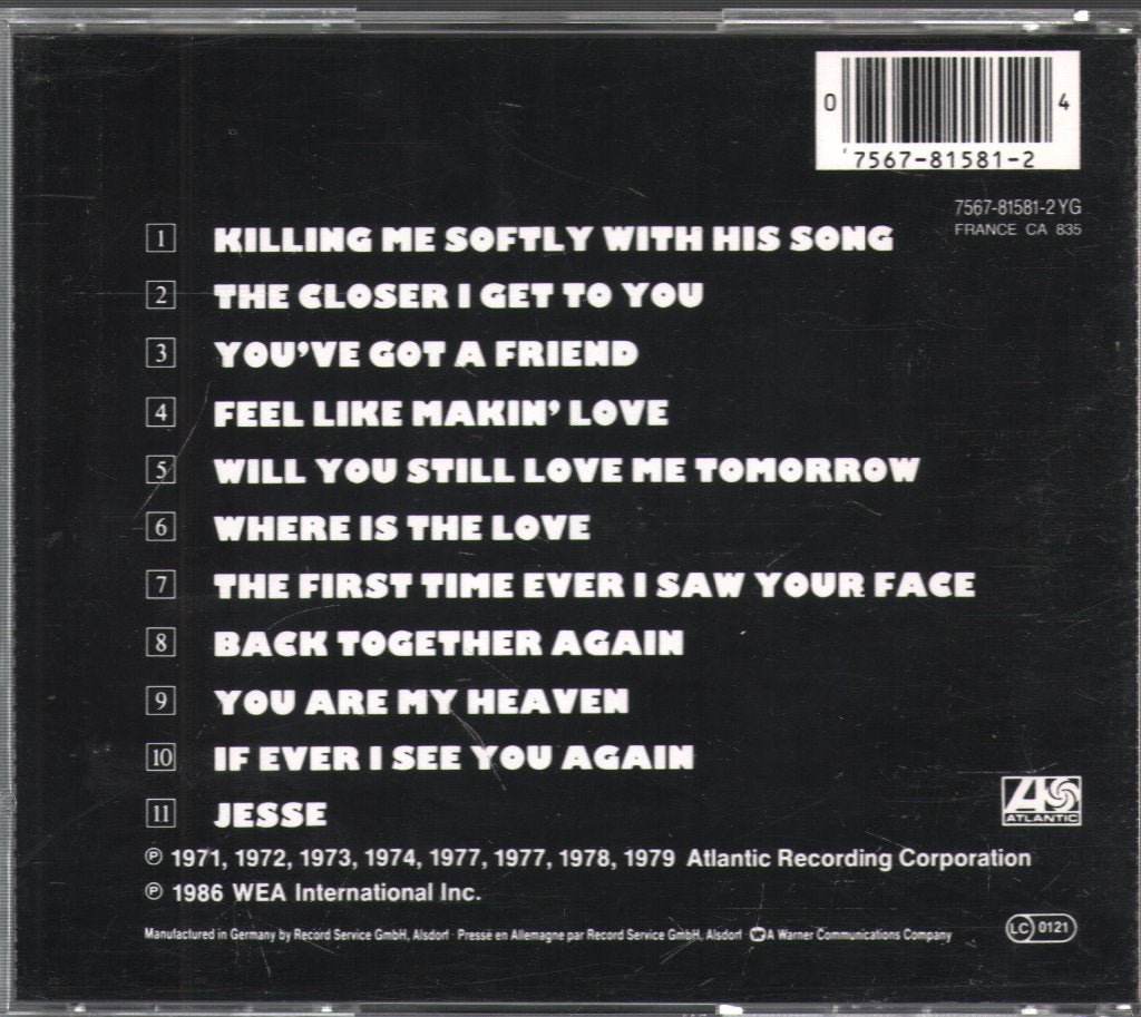 Roberta Flack - Best Of Roberta Flack - Cd