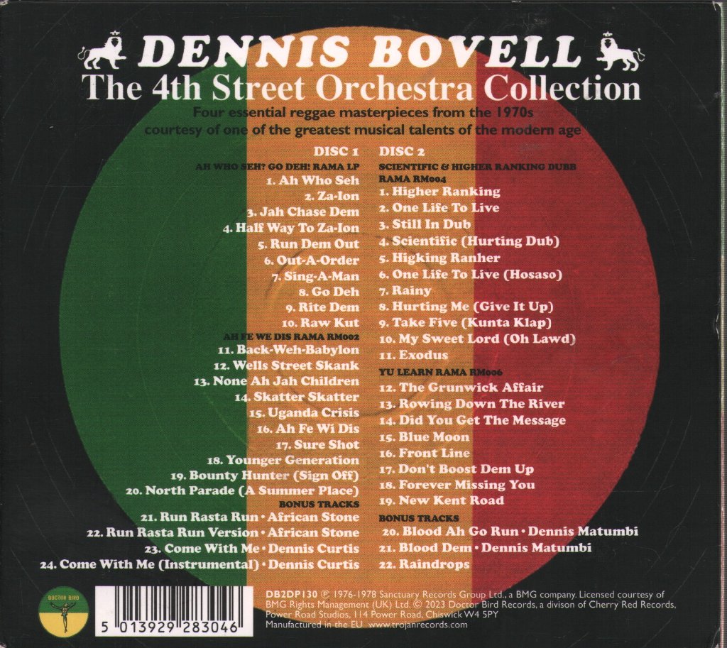 Dennis Bovell - 4th Street Orchestra Collection - Double Cd