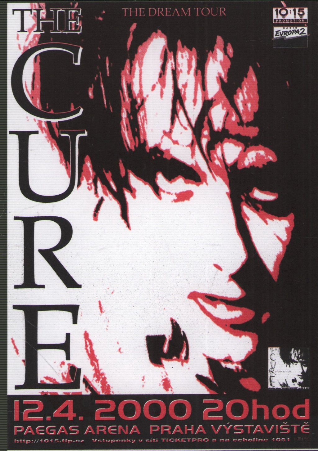 Cure - Dream Tour - Flyer