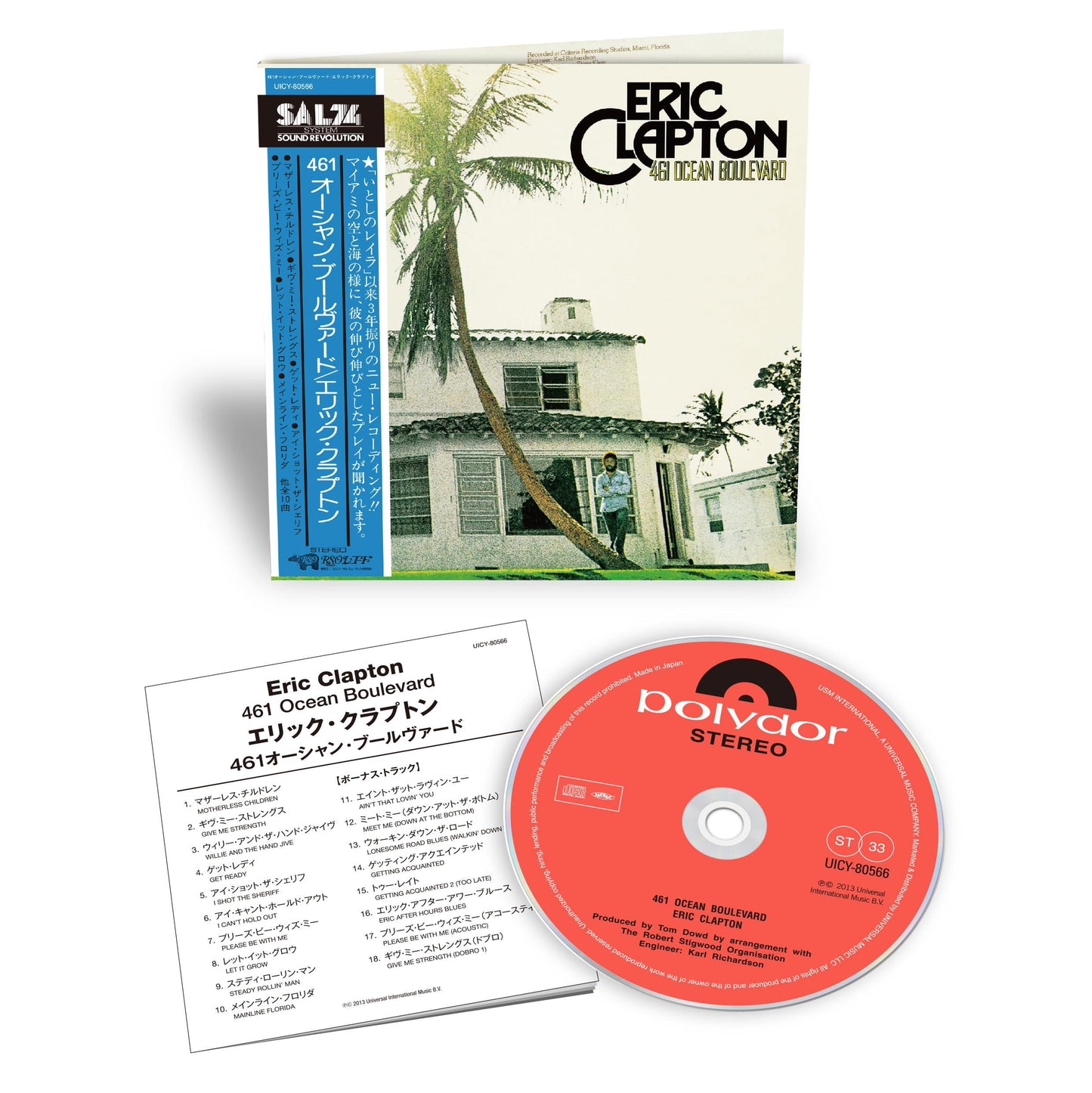 Eric Clapton - 461 Ocean Boulevard - Cd