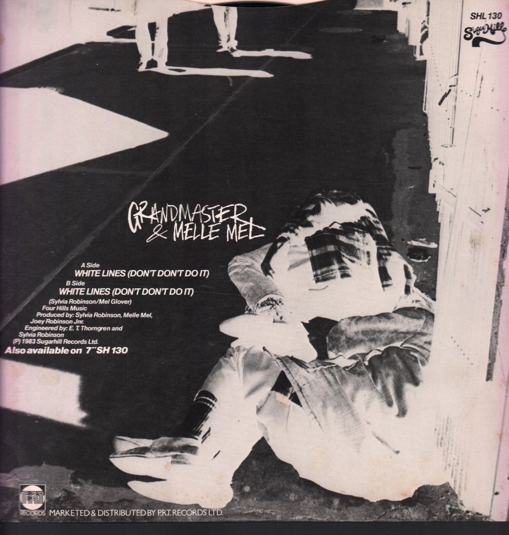Grandmaster Melle Mel And The Furious Five - White Lines - 12 Inch