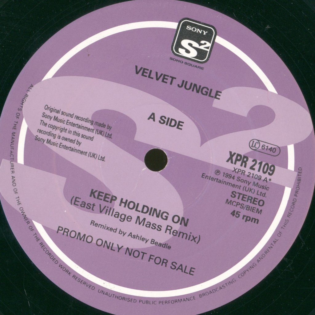 Velvet Jungle - Keep Holding On - 12 Inch