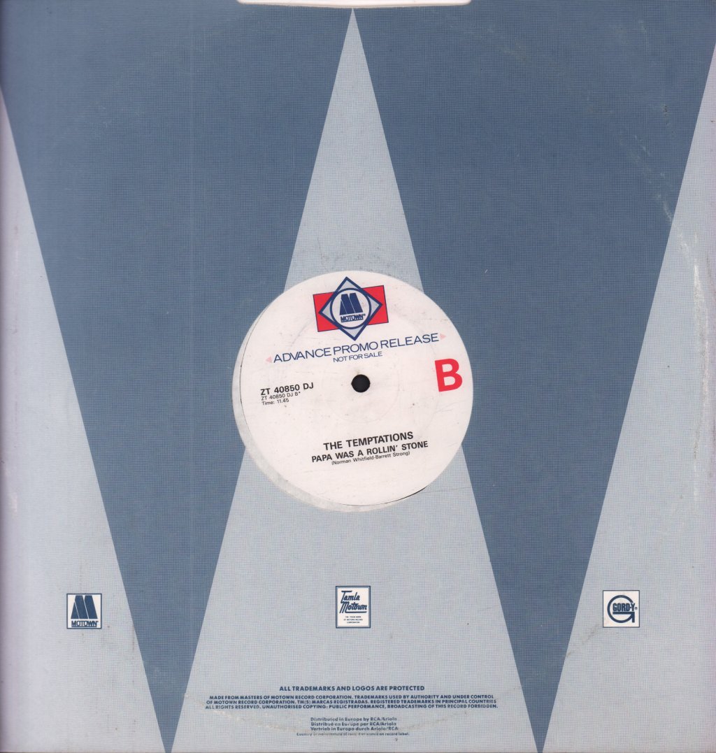 Temptations - Lady Soul - 12 Inch