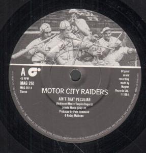 Motor City Raiders - Ain't That Peculiar - 7 Inch