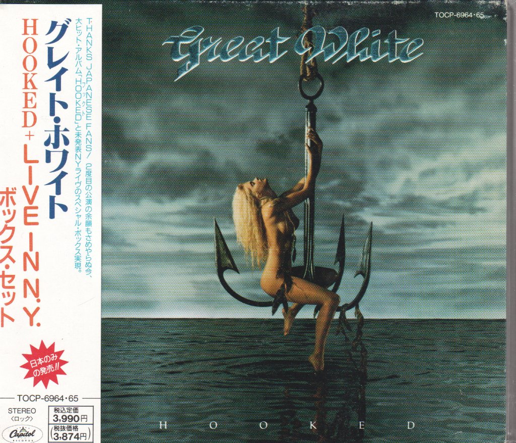 Great White - Hooked/Live In New York - Cd