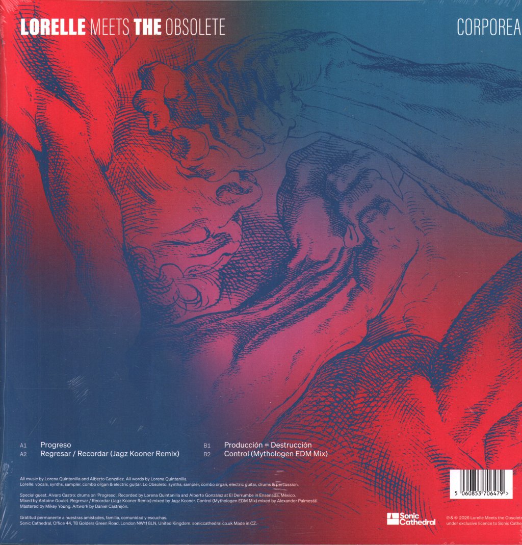 Lorelle Meets The Obsolete - Corporeal - 12 Inch