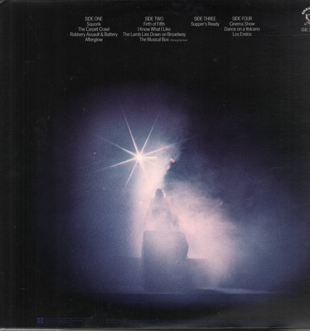 Genesis - Seconds Out - Double Lp