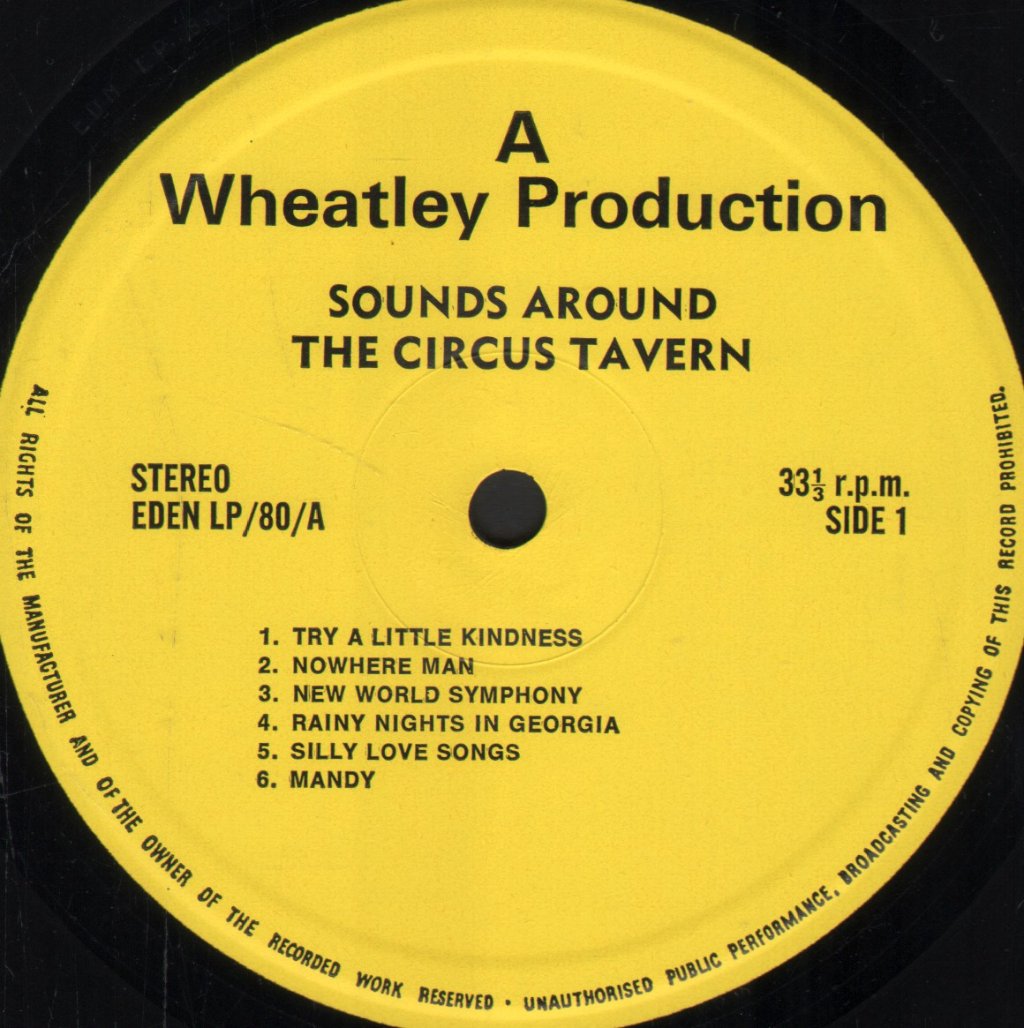 Sounds Around - Circus Tavern - Lp