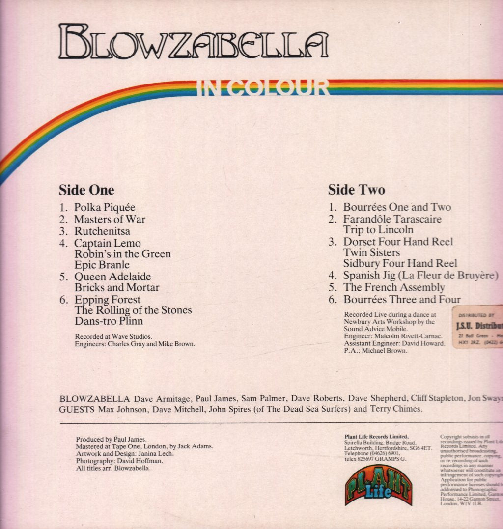 Blowzabella - In Colour - Lp