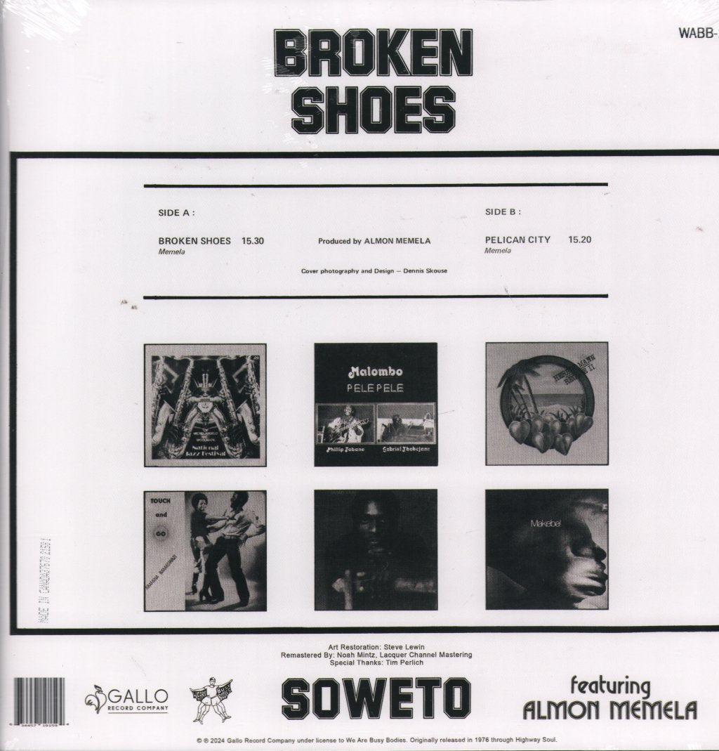 Soweto - Broken Shoes - Lp