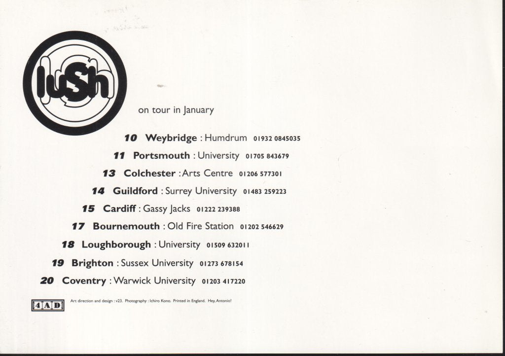 Lush - Single Girl - Flyer