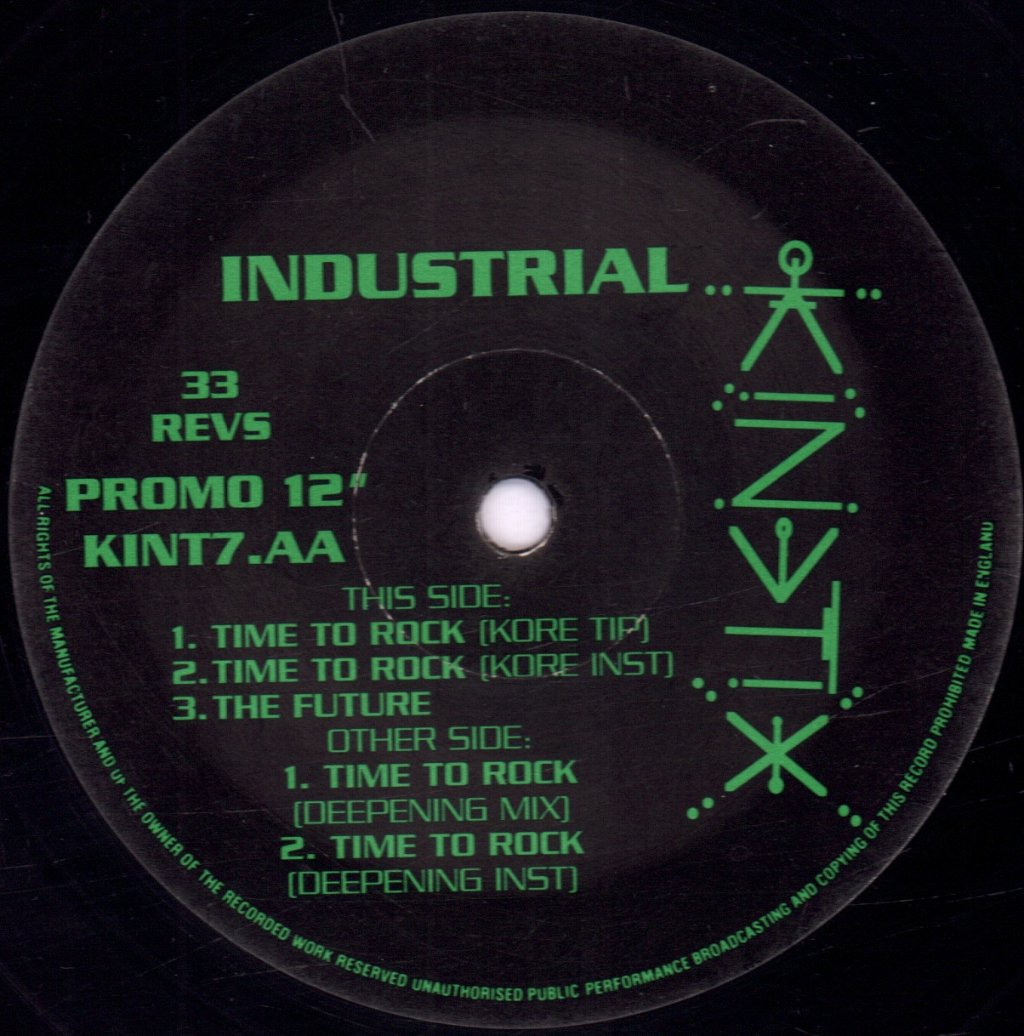 Industrial - Time To Rock - 12 Inch