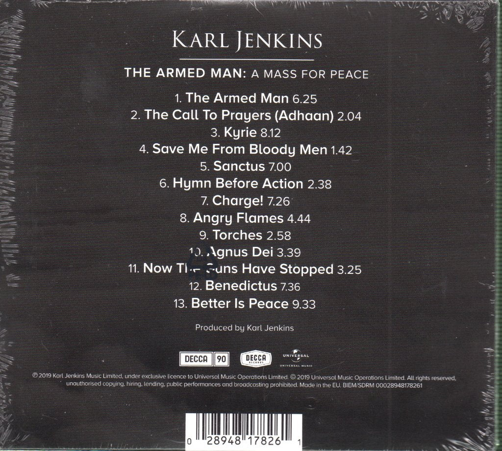 Karl Jenkins - Armed Man: A Mass For Peace - Cd